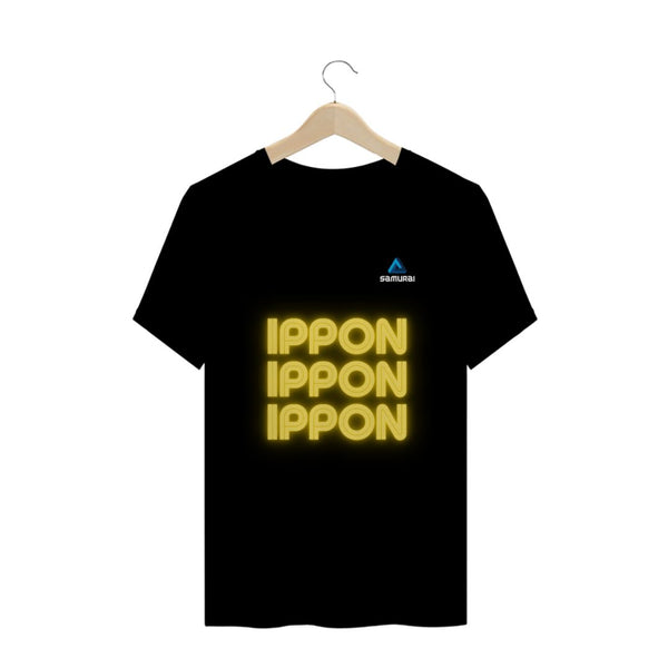 CAMISETA MASCULINA SAMURAI PRETO IPPON