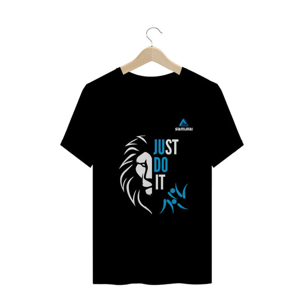 CAMISETA MASCULINA SAMURAI PRETO JUST DO IT