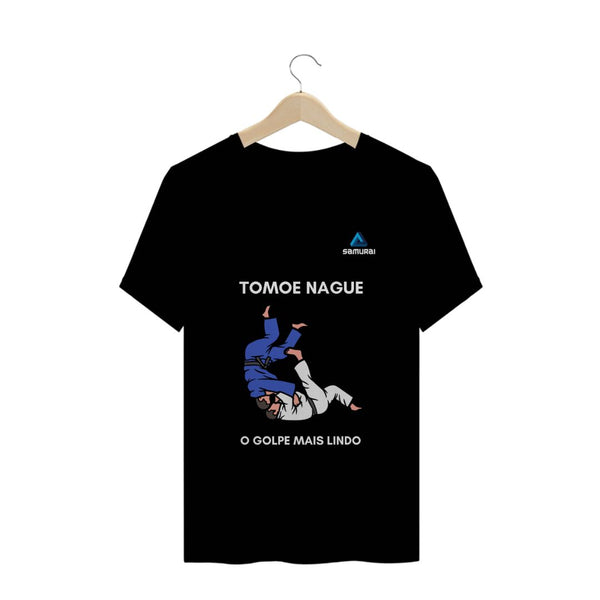 CAMISETA MASCULINA SAMURAI PRETO TOMOENAGUE