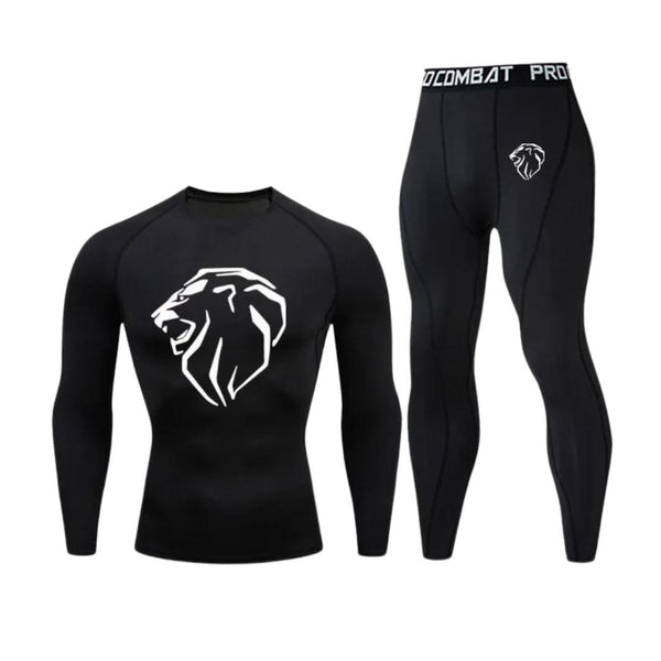 KIT-RASH-GUARD-LION-PRETO-COM-CALÇA-TERMICA