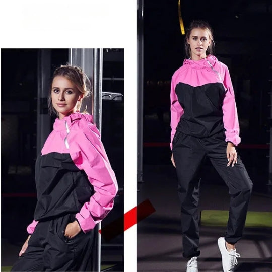 ROUPA DE SAUNA FEMININA ROSA SAMURAI COMPRAS MODELO