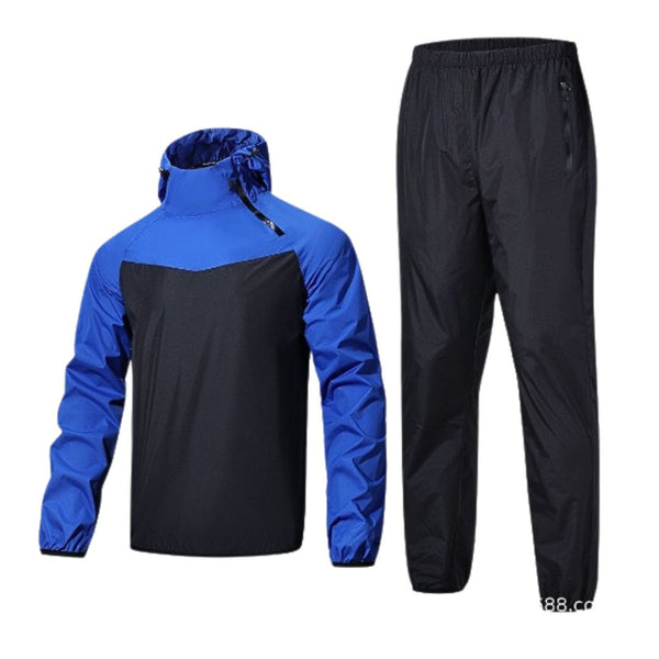 ROUPA DE SAUNA MASCULINA AZUL SAMURAI COMPRAS